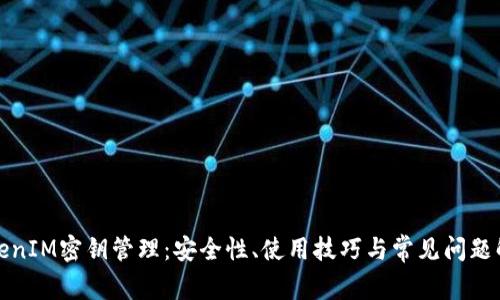 TokenIM密钥管理：安全性、使用技巧与常见问题解答