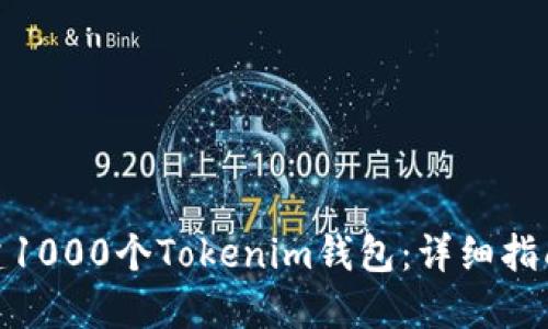 如何创建1000个Tokenim钱包：详细指南与步骤