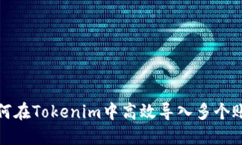 如何在Tokenim中高效导入多个账号