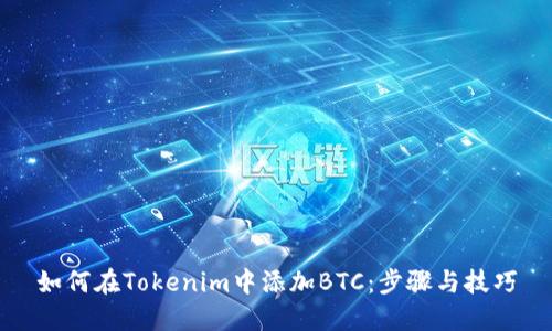 如何在Tokenim中添加BTC：步骤与技巧