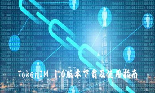 TokenIM 1.0版本下载及使用指南