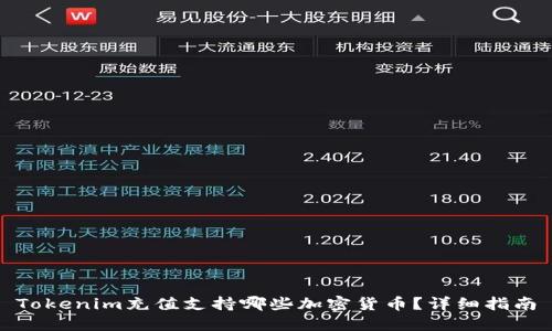 Tokenim充值支持哪些加密货币？详细指南