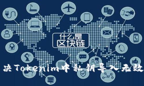 如何解决Tokenim中私钥导入无效的问题