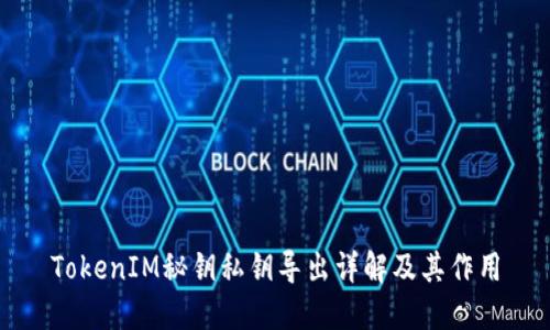 TokenIM秘钥私钥导出详解及其作用