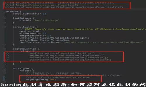 
Tokenim私钥导出指南：如何应对忘记私钥的问题